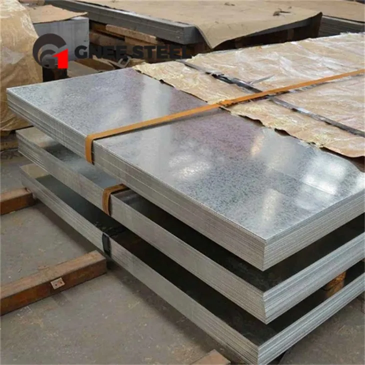 ASTM A653 हॉट-डिप गैल्वेनाइज्ड स्ट्रक्चरल स्टील शीट