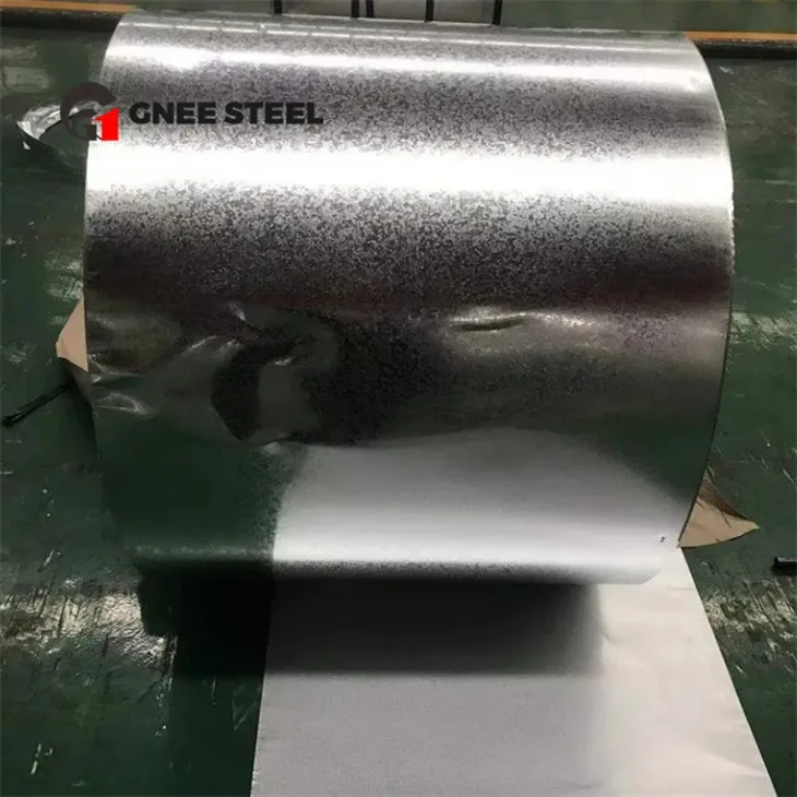 ASTM A653 जिंक लेपित गैल्वेनाइज्ड स्टील कॉइल