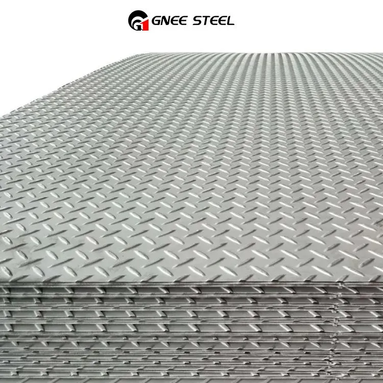 डायमंड एम्बॉस्ड स्टेनलेस स्टील शीट