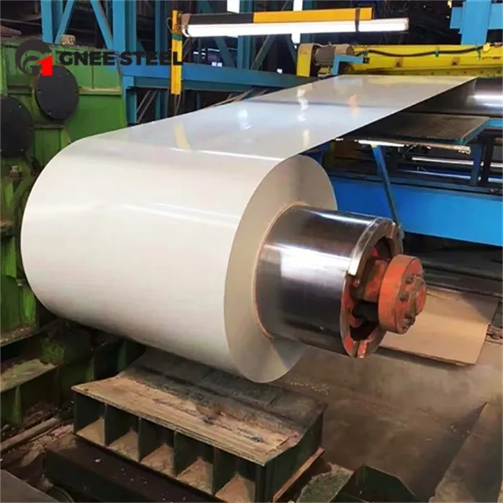 DX53D PPGI जिंक कोटेड शीट कॉइल