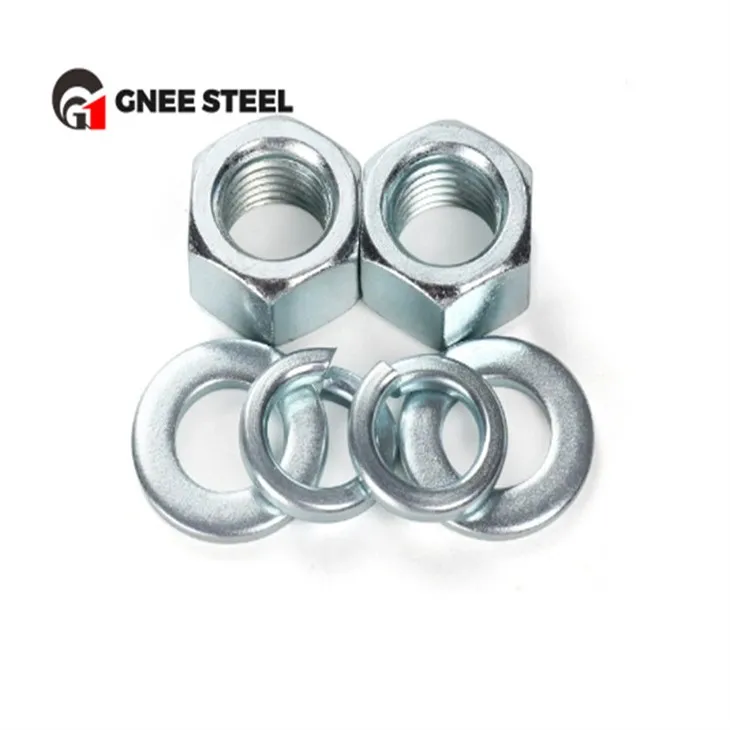 गैल्वनाइज्ड DIN934 हेक्स नट