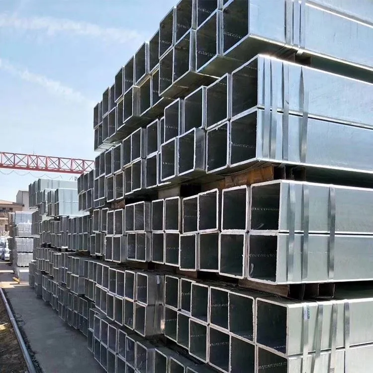 जस्ती आयताकार स्टील टयूबिंग