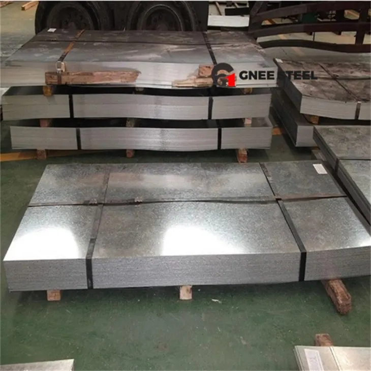 JIS G3302 SECC गर्म डूबा जस्ती शीट