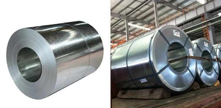 Z275 Z350 हॉट डिप्ड गैल्वेनाइज्ड स्टील कॉइल DX51D